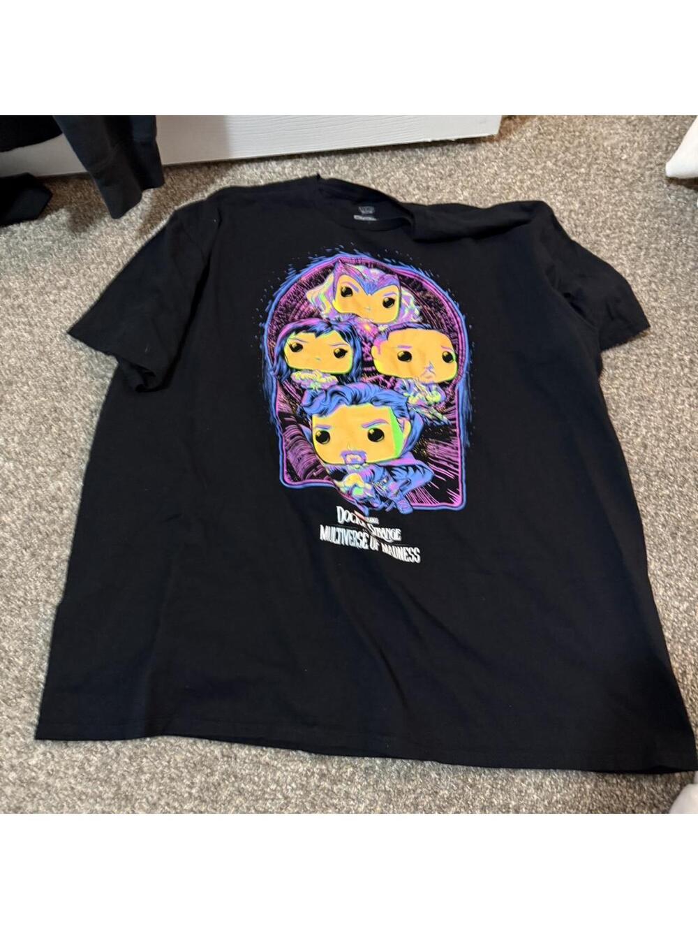 Marvel Men's Black Tshirt